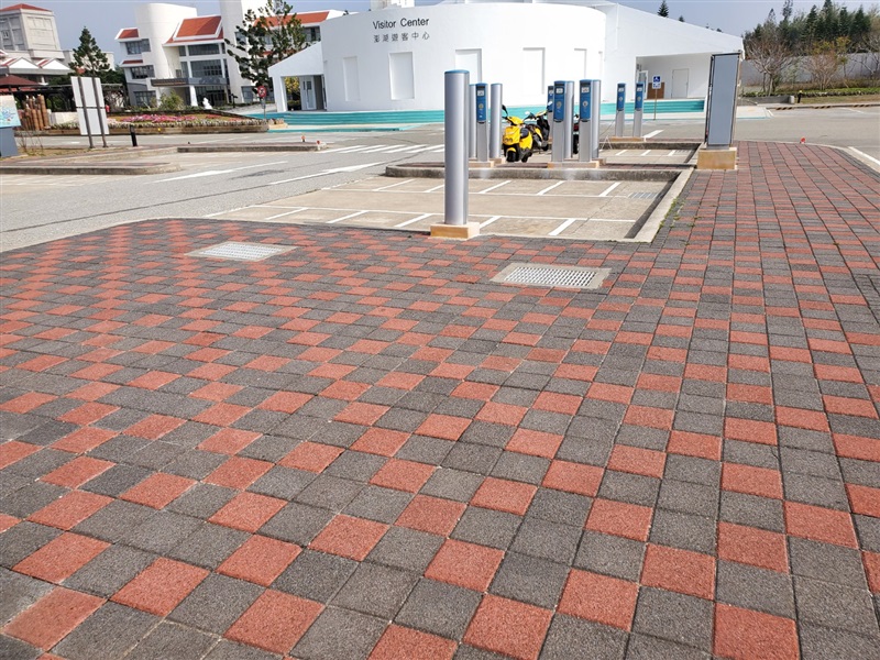 推動透水鋪面執行示範照片