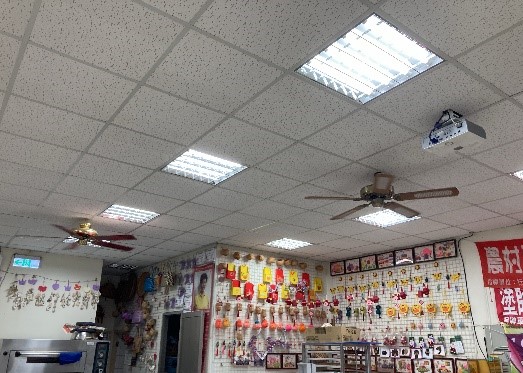 推廣使用節能燈具執行示範照片