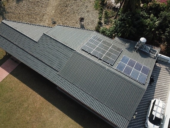 太陽能光電系統空拍照