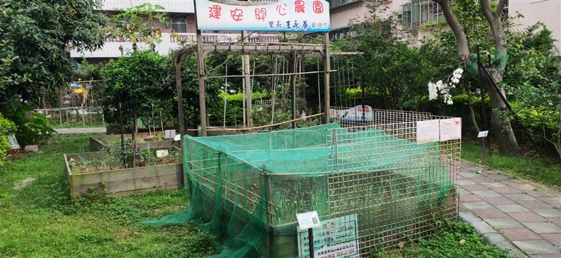 建安里的都市農園